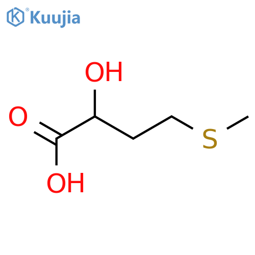 Butanoic acid,2-hydroxy-4-(methylthio)-, (2R)- structure