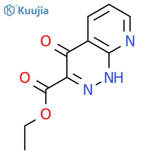 Ethyl 1,4-dihydro-4-oxopyrido2,3-cpyridazine-3-carboxylate structure