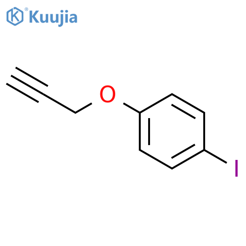 Benzene, 1-iodo-4-(2-propynyloxy)- structure