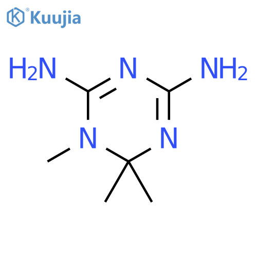 1,3,5-Triazine-2,4-diamine, 1,6-dihydro-1,6,6-trimethyl- structure