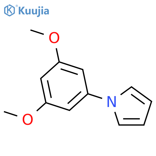1-(3,5-dimethoxyphenyl)pyrrole structure