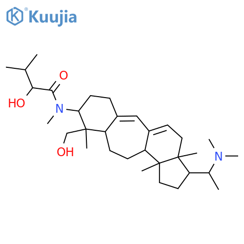 Buxidienine I; 16-Deoxy, N3,N20,N20-tri-Me, N3-(2S-hydroxy-3-methylbutanoyl) structure