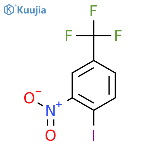 1-Iodo-2-nitro-4-(trifluoromethyl)benzene structure