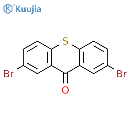 2,7-Dibromo-9H-thioxanthen-9-one structure