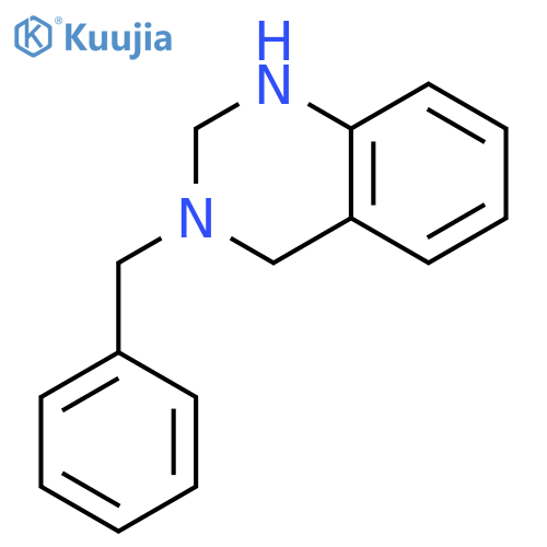 QUINAZOLINE, 1,2,3,4-TETRAHYDRO-3-(PHENYLMETHYL)- structure