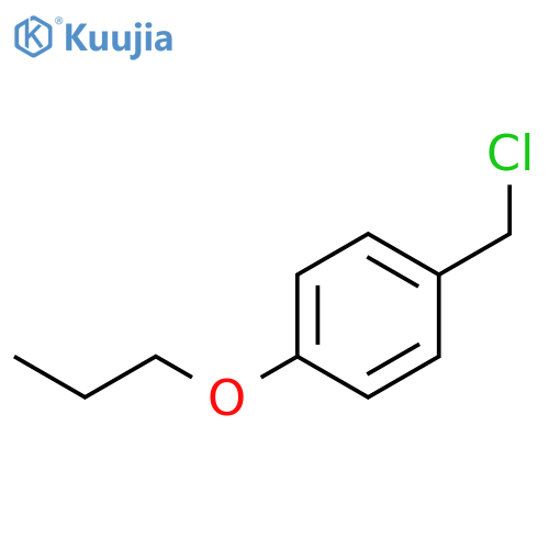 1-(chloromethyl)-4-propoxybenzene structure
