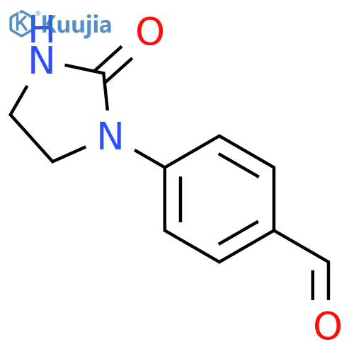 4-(2-Oxo-1-imidazolidinyl)benzaldehyde structure