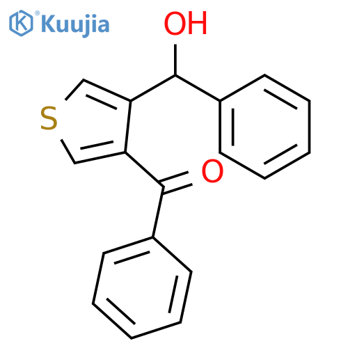 METHANONE, [4-(HYDROXYPHENYLMETHYL)-3-THIENYL]PHENYL- structure