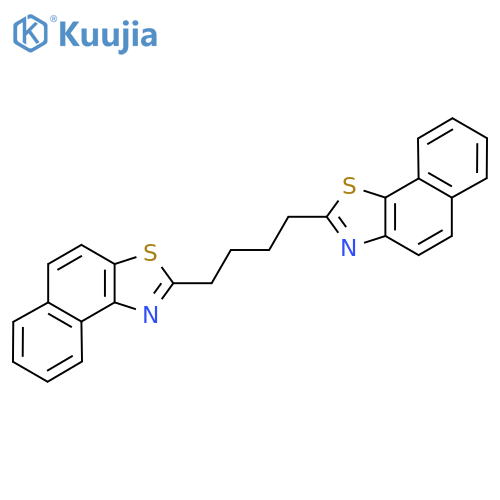 2-(4-{naphtho1,2-d1,3thiazol-2-yl}butyl)naphtho2,1-d1,3thiazole structure