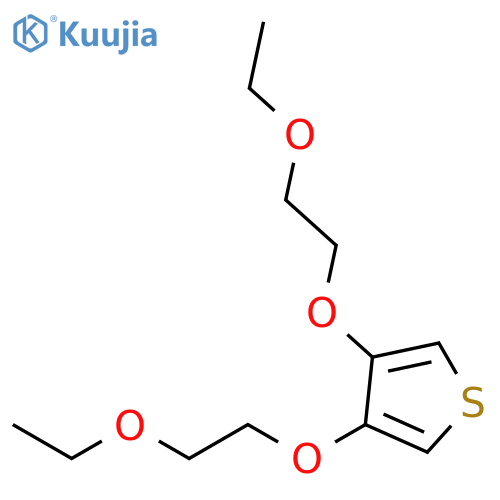 THIOPHENE, 3,4-BIS(2-ETHOXYETHOXY)- structure