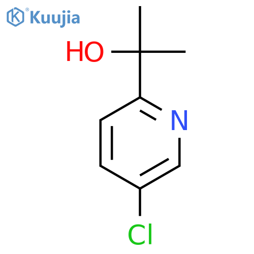 2-(5-Chloropyridin-2-yl)propan-2-ol structure