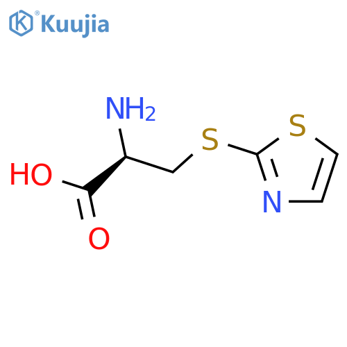 S-2-Thiazolyl-L-cysteine structure