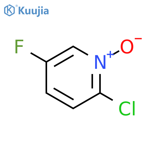 2-Chloro-5-fluoropyridine-N-oxide structure