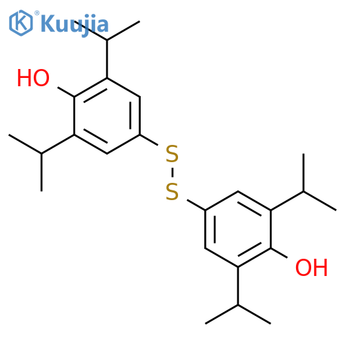 PHENOL, 4,4'-DITHIOBIS[2,6-BIS(1-METHYLETHYL)- structure