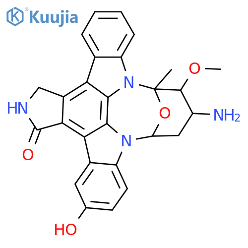 Staurosporine; 3-Hydroxy, 4'-N-de-Me structure