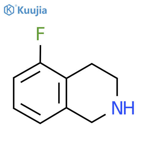 5-Fluoro-1,2,3,4-tetrahydroisoquinoline structure