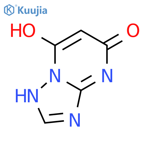 5-HYDROXY-[1,2,4]TRIAZOLO[1,5-A]PYRIMIDIN-7-OL structure