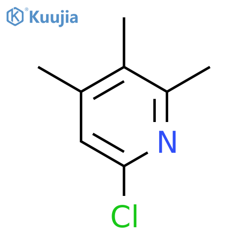 6-Chloro-2,3,4-trimethylpyridine structure