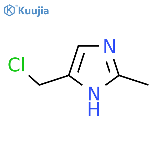 5-(chloromethyl)-2-methyl-1H-imidazole structure