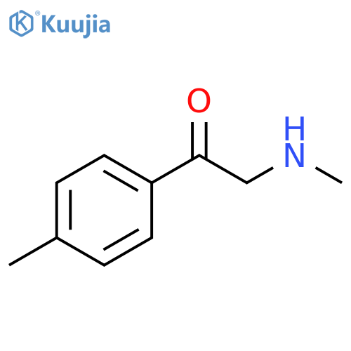 2-(methylamino)-1-(4-methylphenyl)ethan-1-one structure