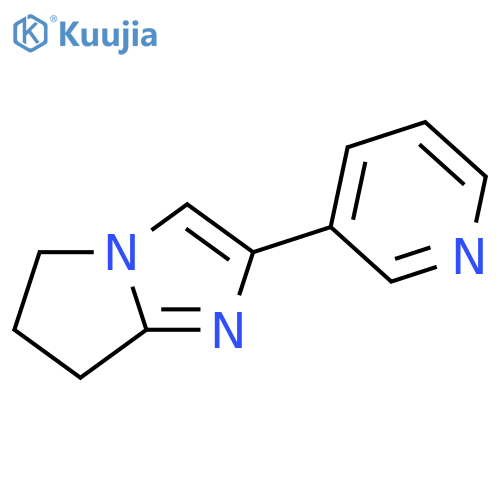 5H-Pyrrolo[1,2-a]imidazole, 6,7-dihydro-2-(3-pyridinyl)- structure