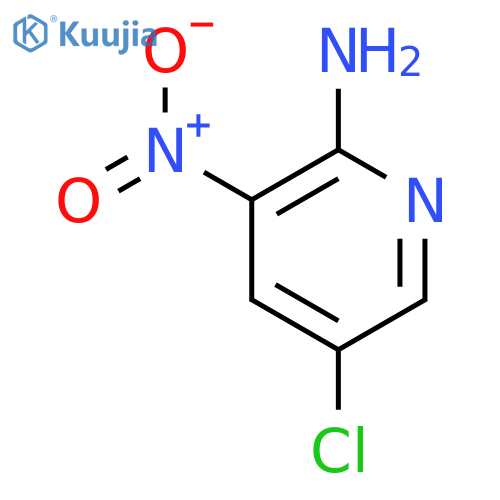 2-amino-5-chloro-3-nitropyridine structure