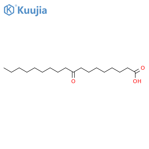 Octadecanoic acid,9-oxo- structure