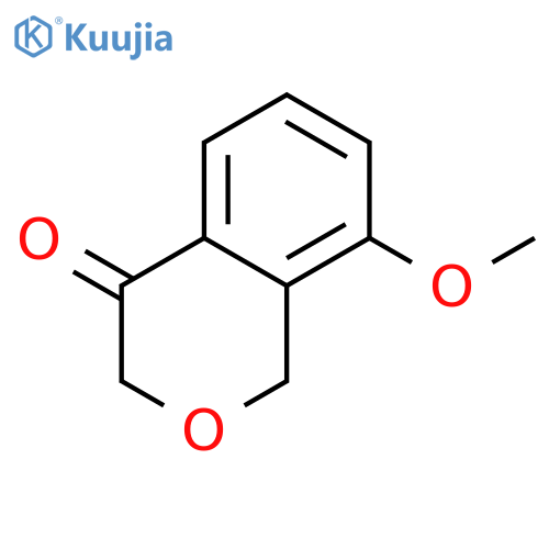 8-methoxy-3,4-dihydro-1H-2-benzopyran-4-one structure