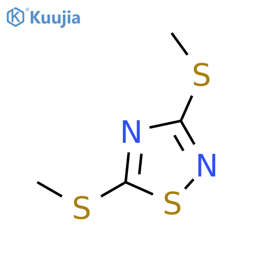 bis(methylsulfanyl)-1,2,4-thiadiazole structure