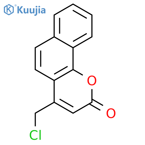 4-(chloromethyl)-2H-benzo[h]chromen-2-one structure