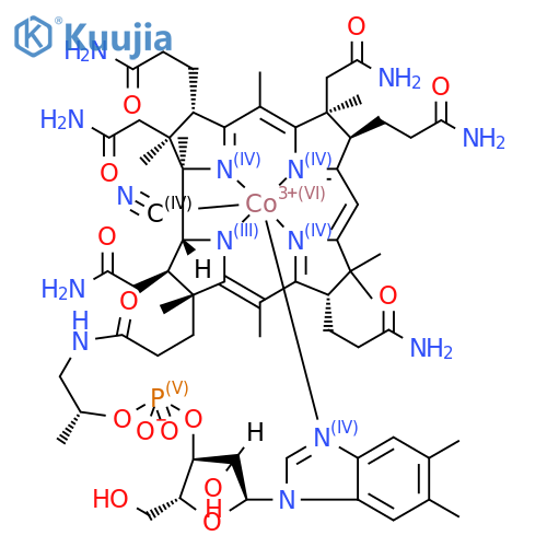 Cyano-8-epicobalamin structure