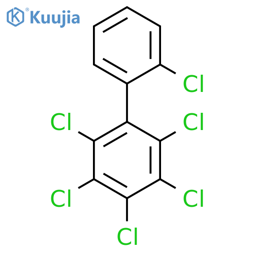 2,2',3,4,5,6-Hexachlorobiphenyl structure