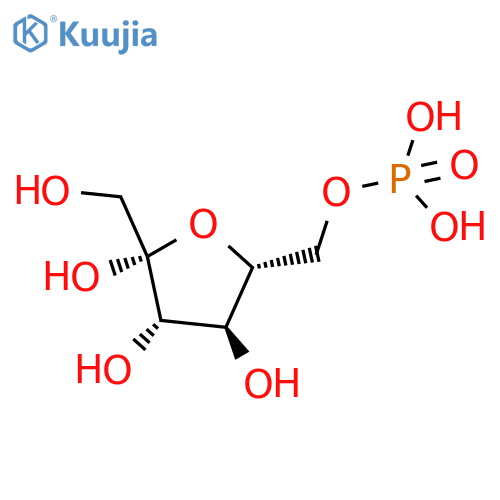 β-​D-​Fructofuranose, 6-​(dihydrogen phosphate) structure