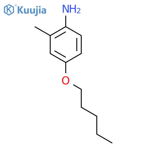2-Methyl-4-(pentyloxy)aniline structure
