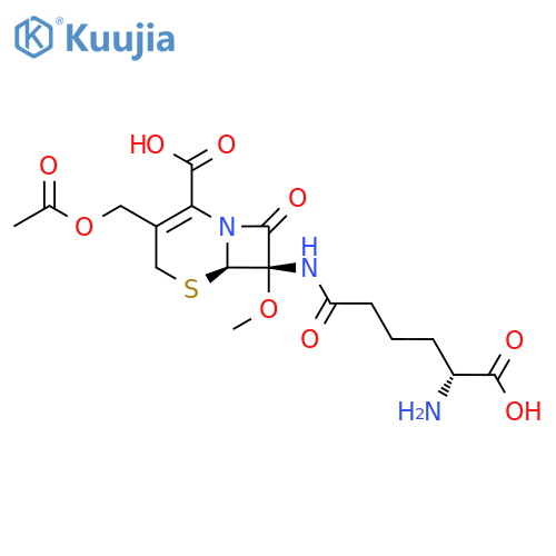7-Methoxycephalosporin C structure