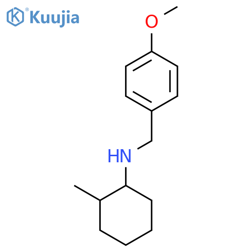 N-[(4-Methoxyphenyl)methyl]-2-methylcyclohexan-1-amine structure