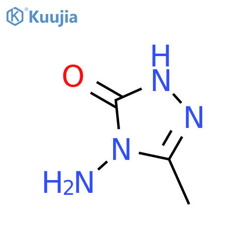 3H-1,2,4-Triazol-3-one, 4-amino-2,4-dihydro-5-methyl- structure