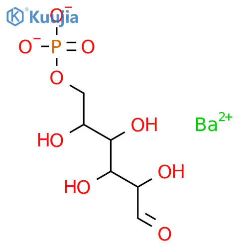 D-Galactose,6-(dihydrogen phosphate), barium salt (1:1) structure