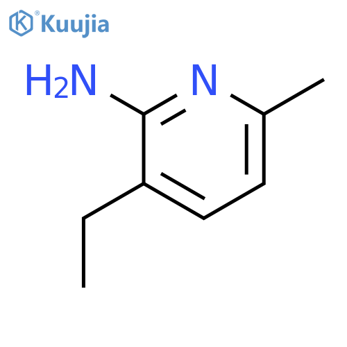 2-Amino-3-ethyl-6-methylpyridine structure