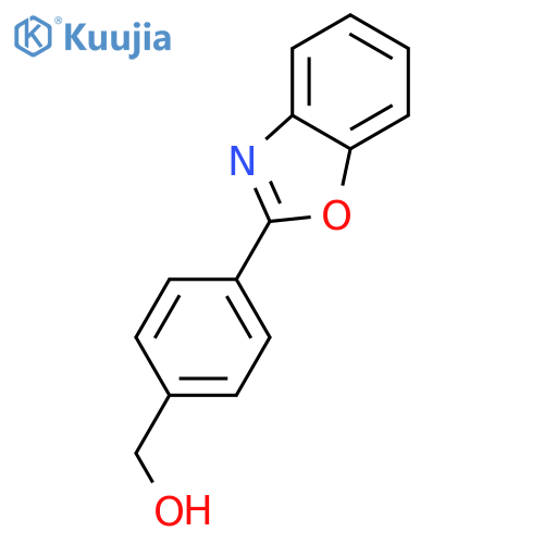 4-(Benzoxazol-2-yl)benzyl alcohol structure