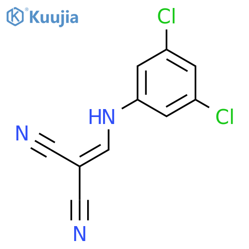 Propanedinitrile, [[(3,5-dichlorophenyl)amino]methylene]- structure