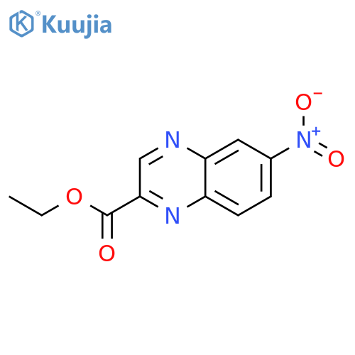 Ethyl 6-nitroquinoxaline-2-carboxylate structure