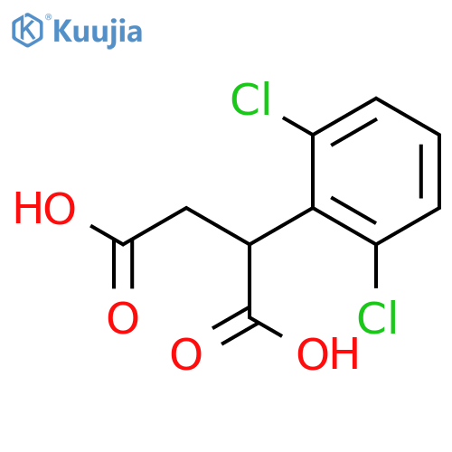 2-(2,6-Dichloro-phenyl)-succinic acid structure