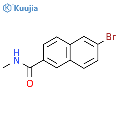 6-Bromo-N-methyl-2-naphthamide structure
