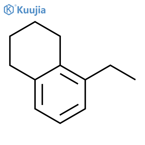 Naphthalene,5-ethyl-1,2,3,4-tetrahydro- structure