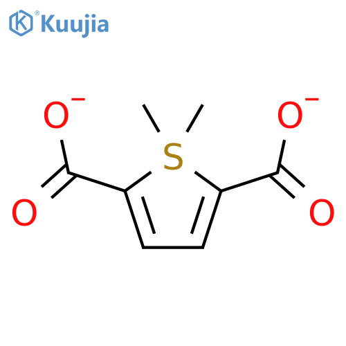 Dimethyl thiophene-2,5-dicarboxylate structure