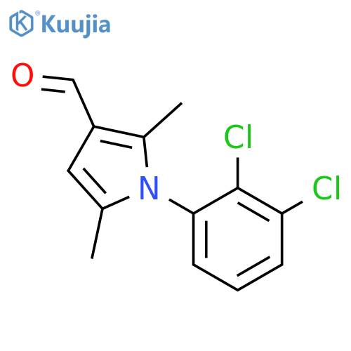 1-(2,3-Dichlorophenyl)-2,5-dimethyl-1H-pyrrole-3-carbaldehyde structure