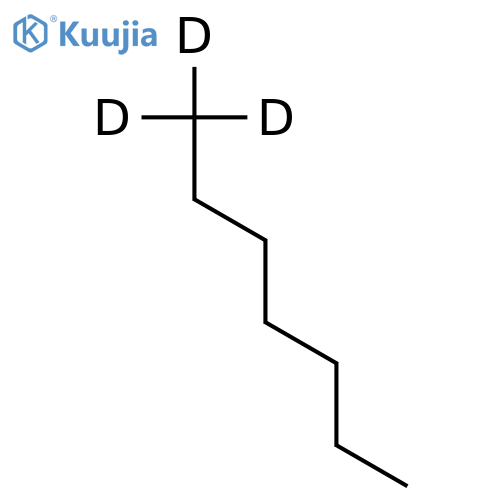 Heptane-1,1,1-d3(9CI) structure