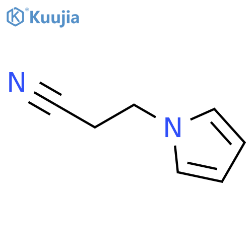 1H-Pyrrole-1-propanenitrile structure