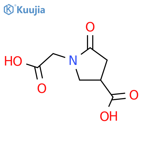 1-Pyrrolidineaceticacid, 4-carboxy-2-oxo- structure